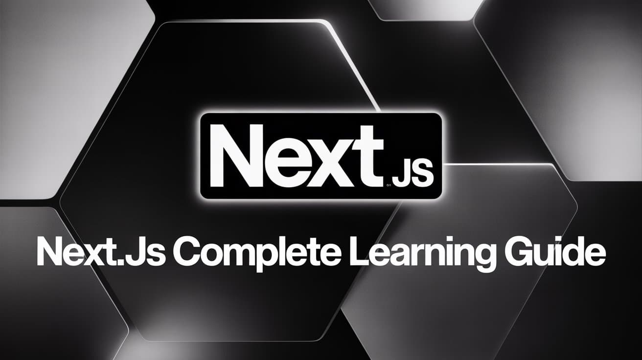 Next.js Complete Learning Guide: Master Modern React Development